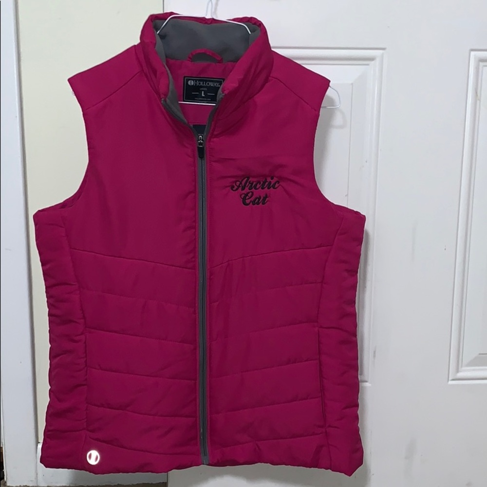 Women’s Pink Arctic Cat Vest